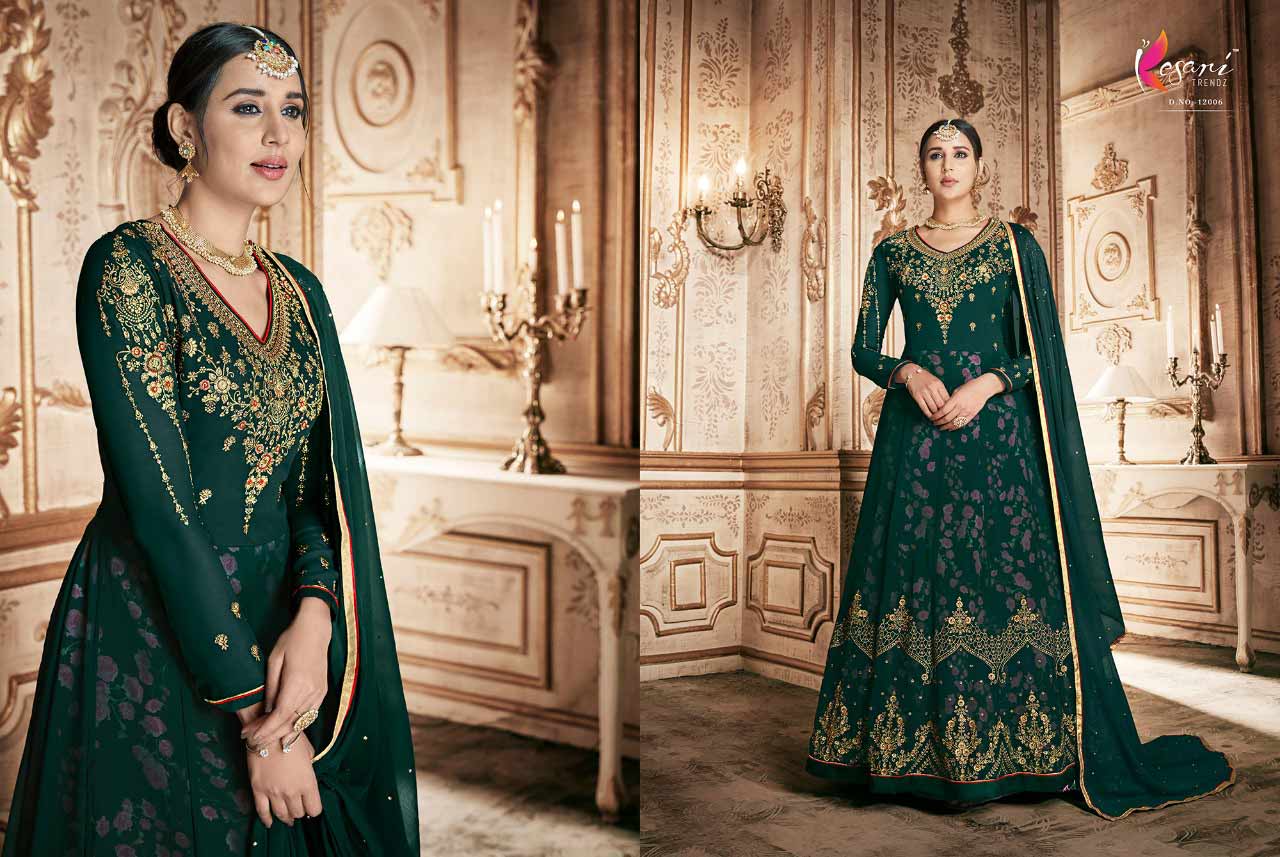 Kyra Vol-10 Kesari Trendz Heavy Georgette Suits Set Kyra Vol-10 Kesari Trendz Heavy Georgette Suits Set